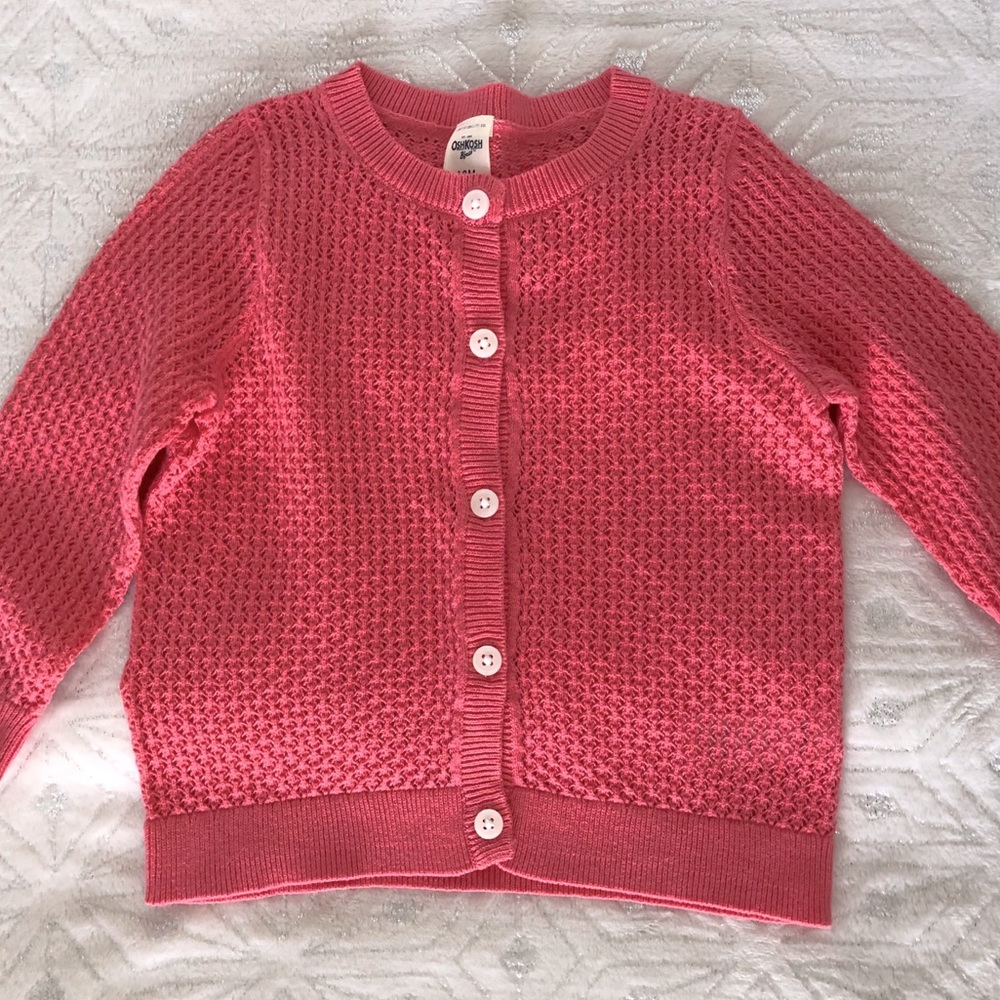 OshKosh B’gosh Toddler Girl’s Button Down Sweater